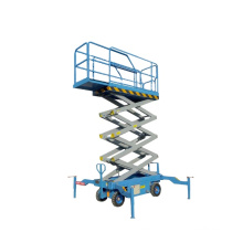 8m Electric Self Propelled Pallet Scissor Table Lift Platform Elevator